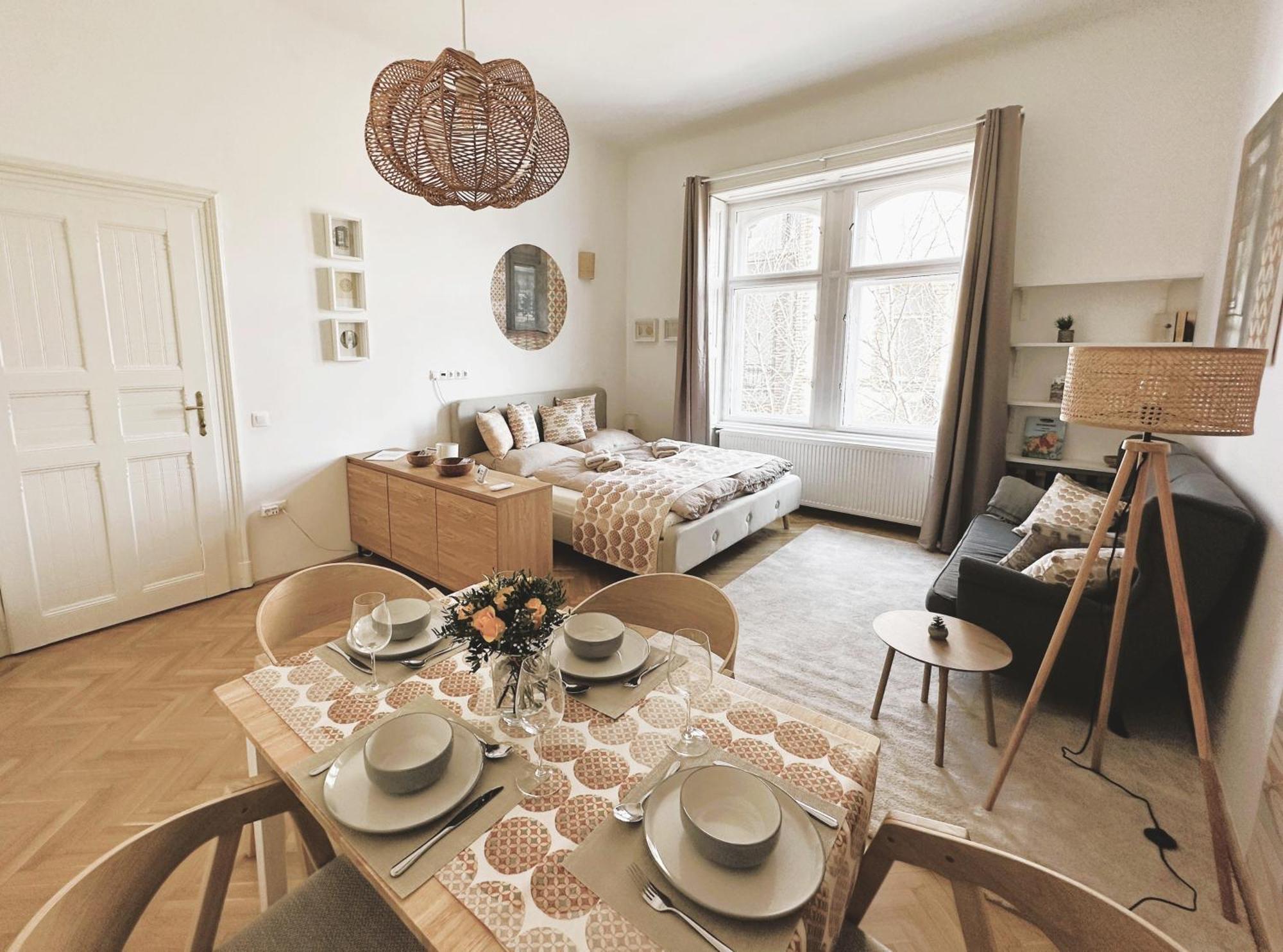 Brody Art Boutique Apartments 布达佩斯 客房 照片